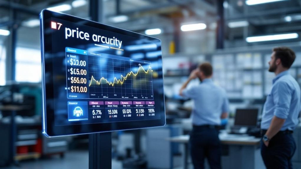 accurate price board management