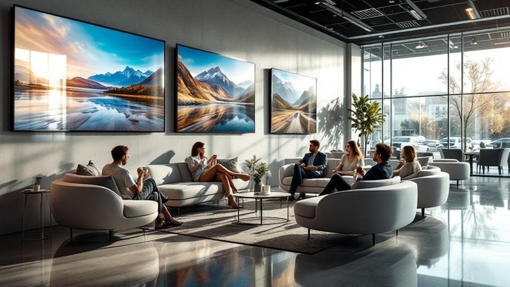 branded lounge tv engagement