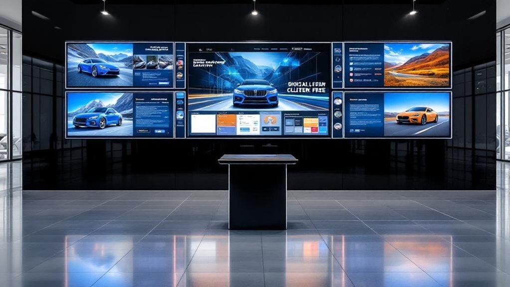 car dealership engagement displays