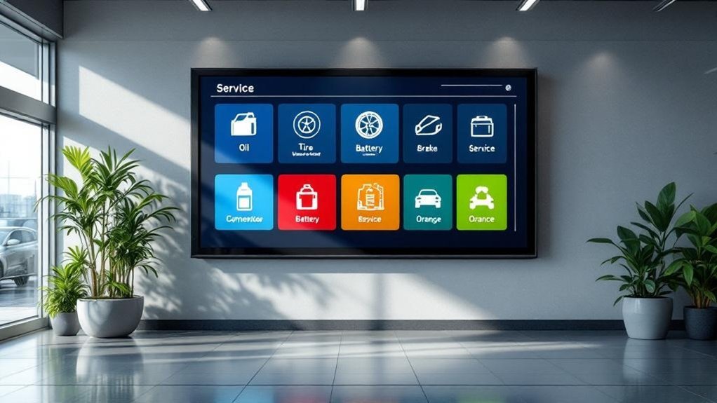 clear icons color coded categories