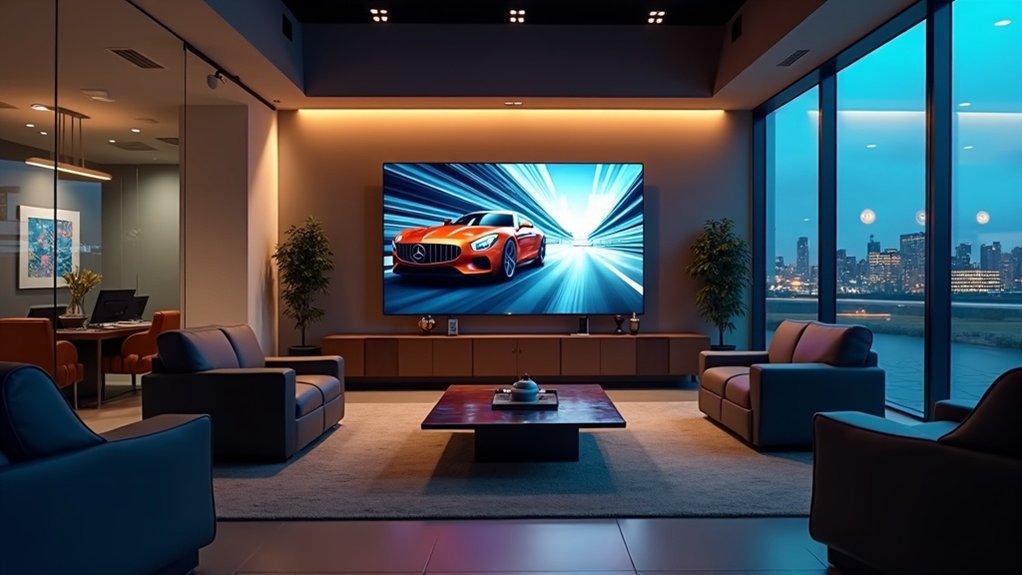 commercial free lounge tv benefits