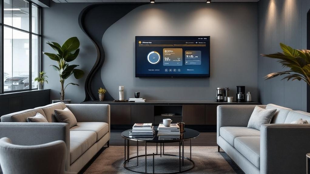 customer lounge tv benefits