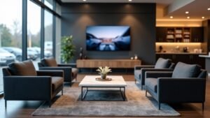 customer lounge tv benefits