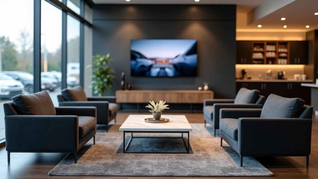 customer lounge tv benefits