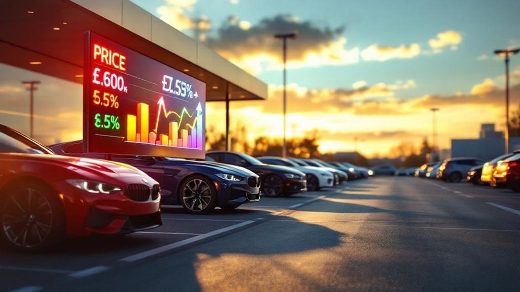 digital price comparison board