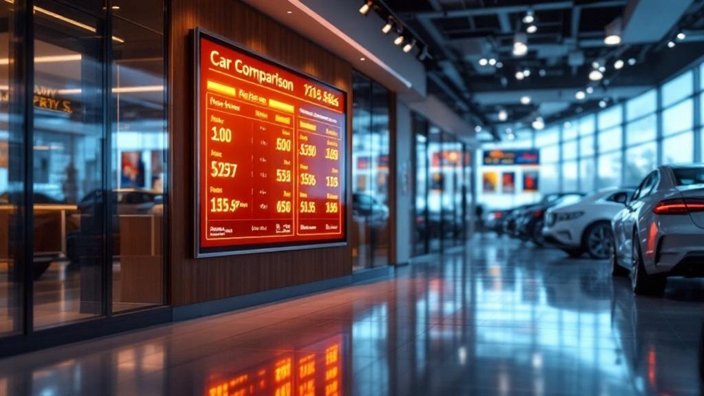 digital pricing vs static posters