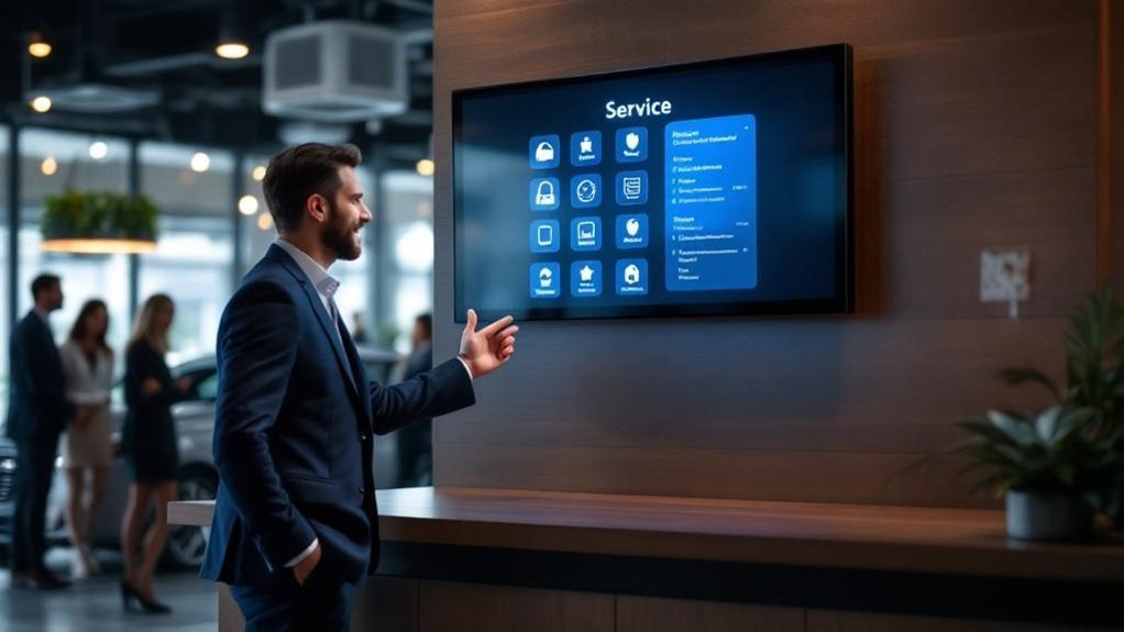 digital service menu automation