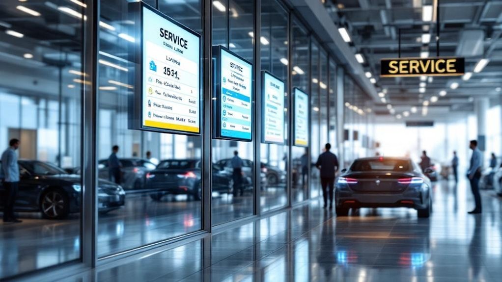 digital service menu boards