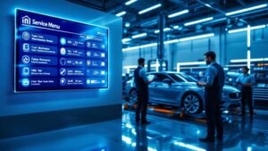 digital service menu reinforcement