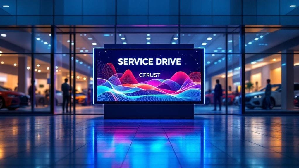 digital signage boosts branding