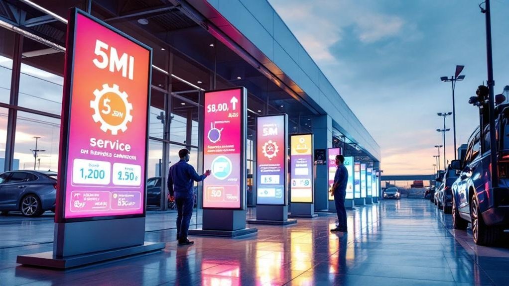 digital signs boost repairs