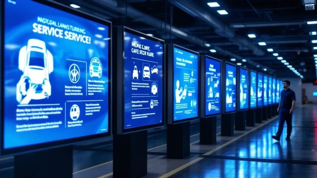 digital signs enhance customer education