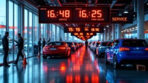 digital signs enhance service efficiency