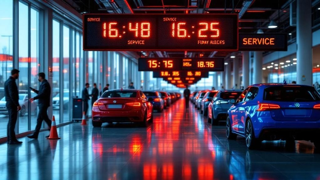 digital signs enhance service efficiency