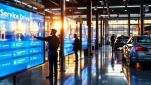 educate customers with digital signs