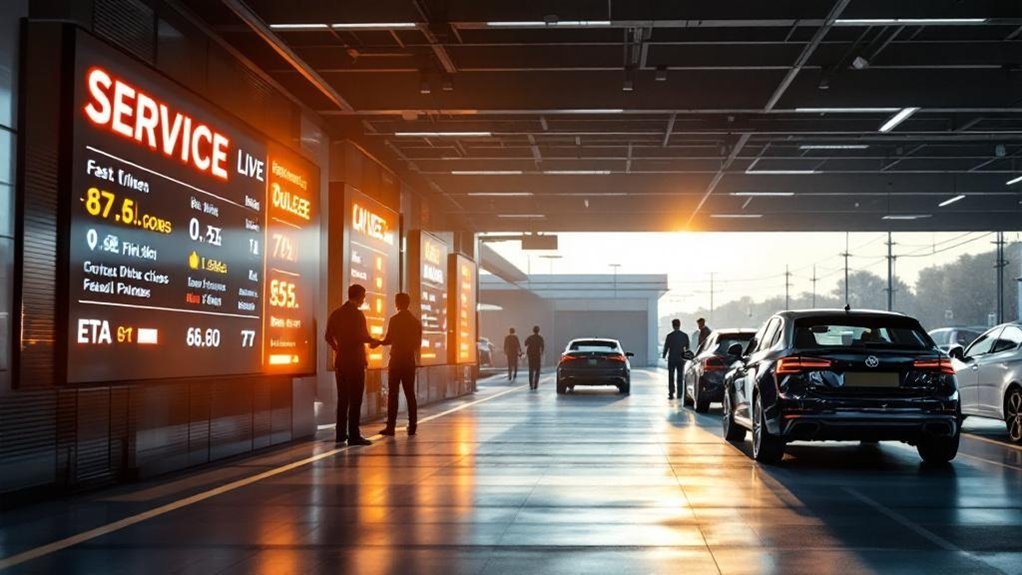 effective service display management