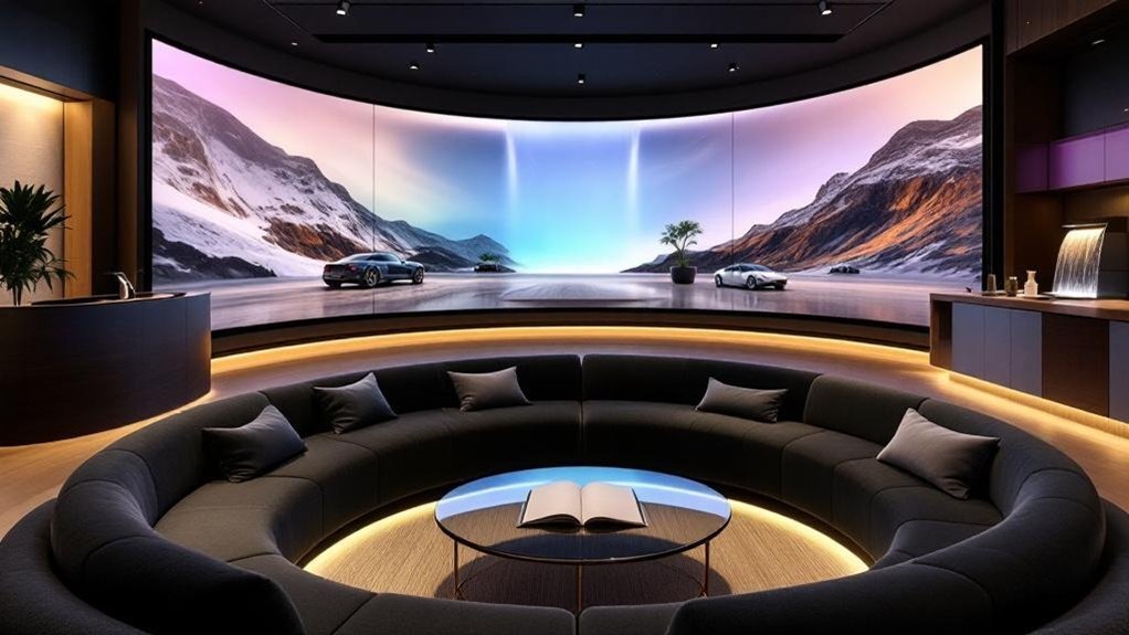 engaging customer lounge experience