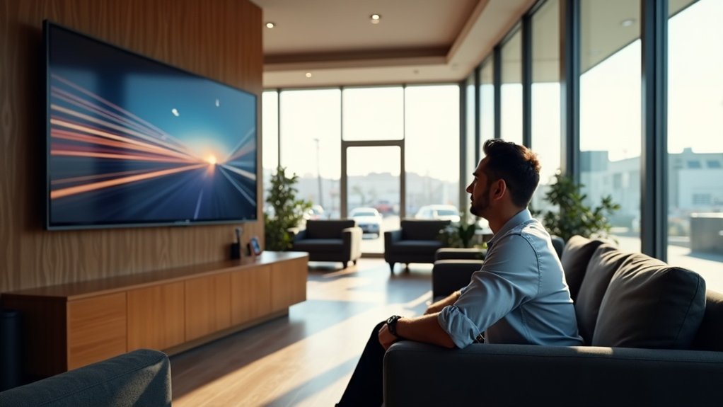 engaging lounge tv experience