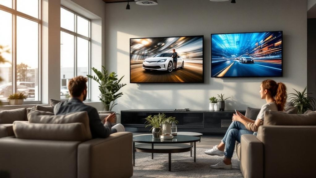 engaging targeted lounge content