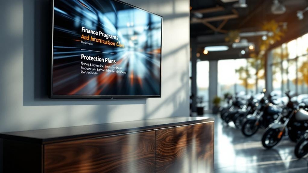 finance and protection plans