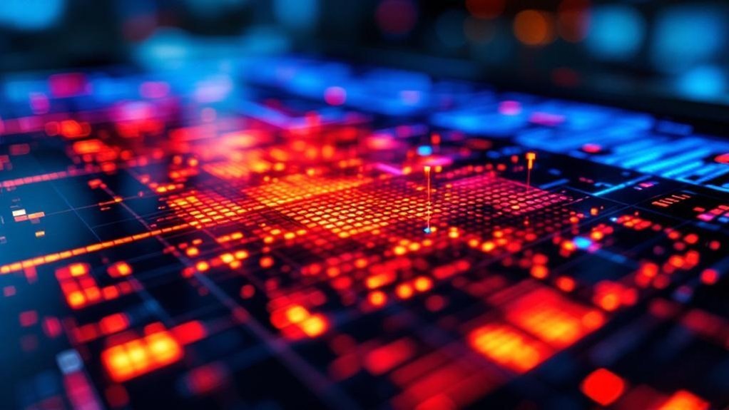 heatmap for throughput analysis