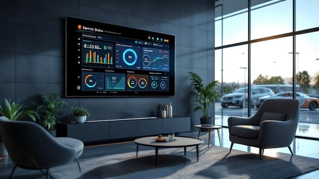 live service status integration