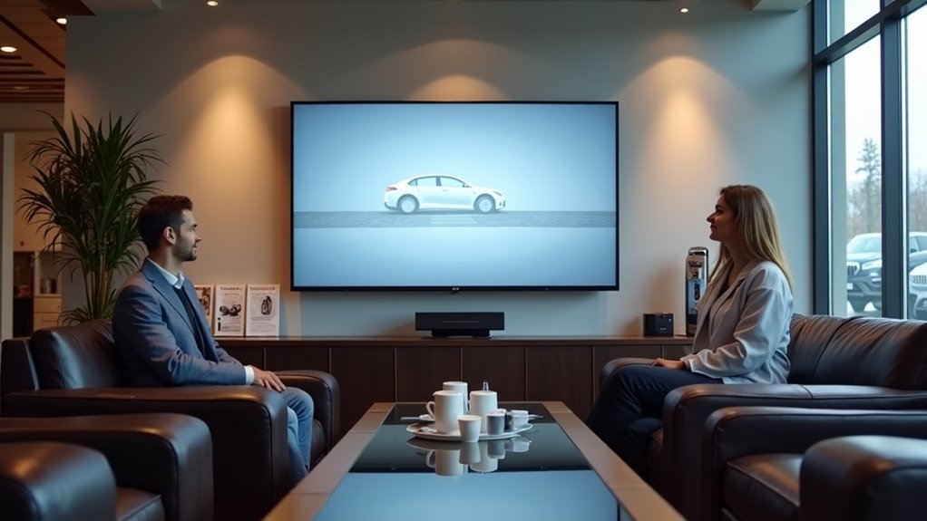 lounge tv enhances customer experience