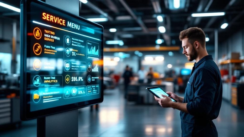 maximize high margin services