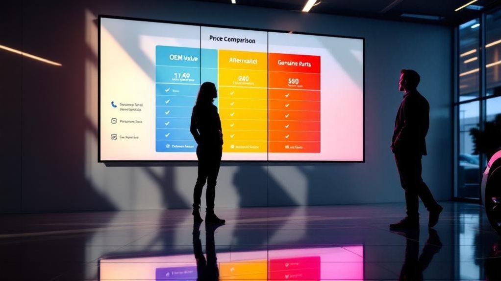 oem vs aftermarket parts comparison