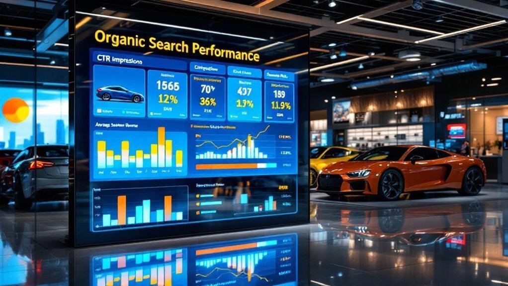 organic traffic performance metrics