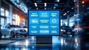 promote service drive messages