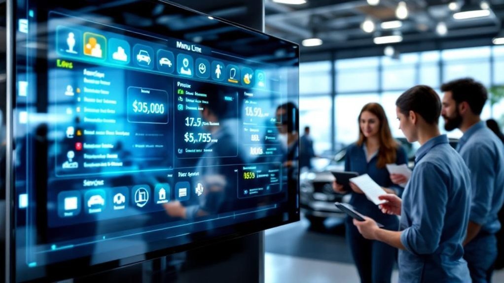 real time service menu updates