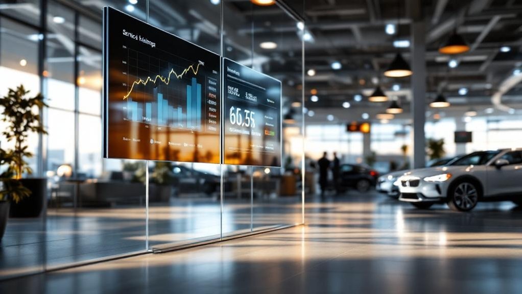 real time service status displays