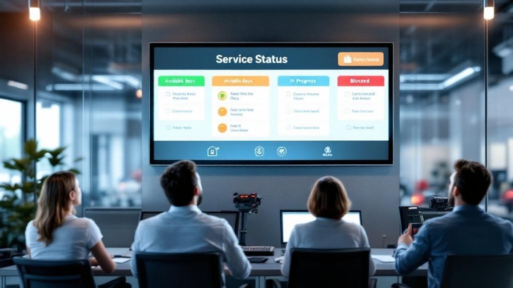 real time status updates enhance productivity