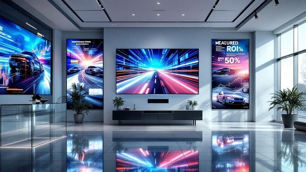 showroom tv performance metrics