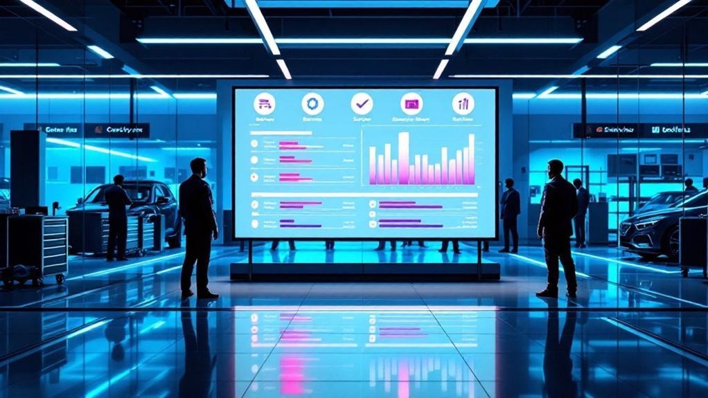 transparent service status display