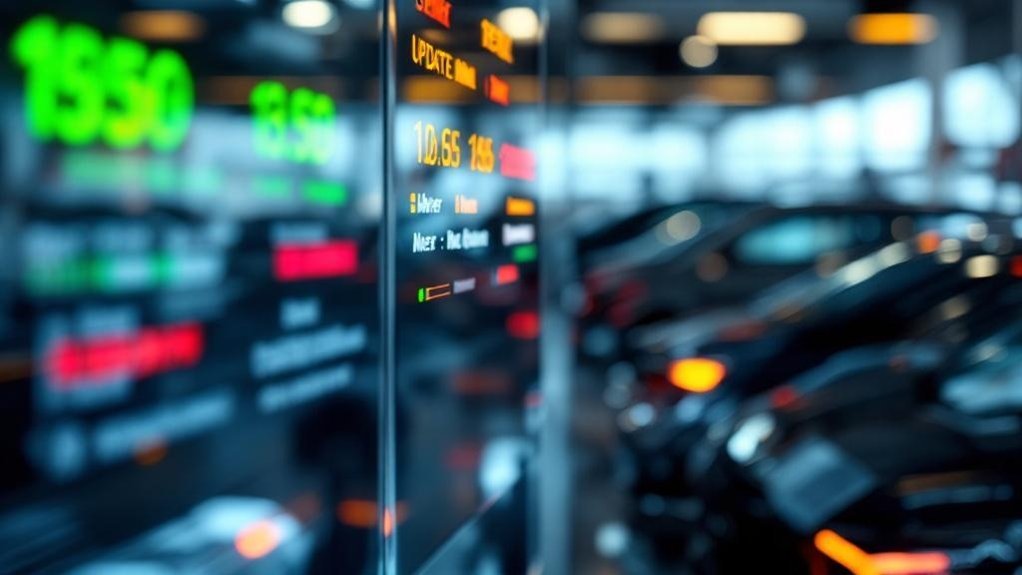 update service status boards