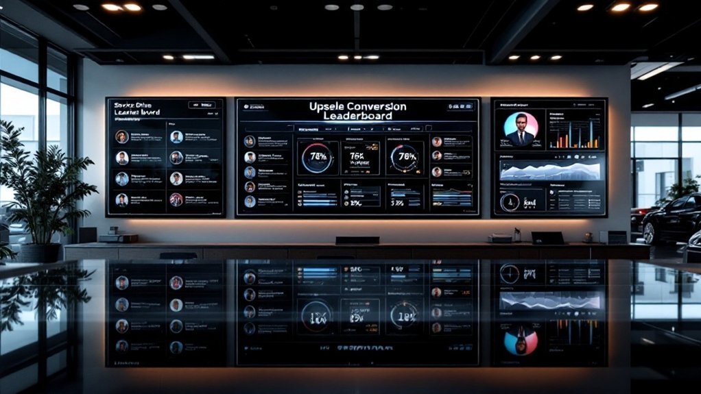 upsell conversion performance leaderboard