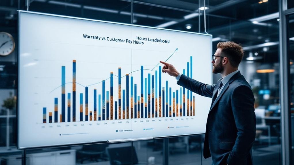warranty vs customer pay tracking