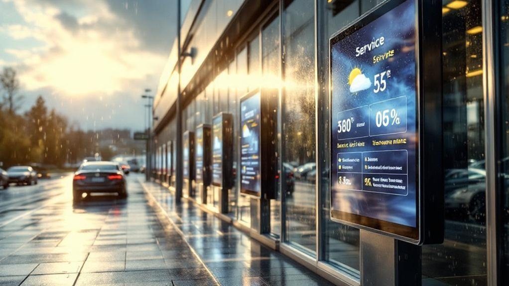 weather driven service promotions